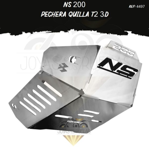 articulos NS 200 pechera quilla 3D