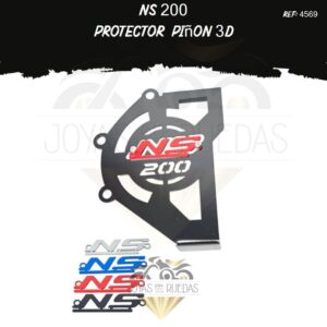 accesorios NS 200 protector piñon 3D