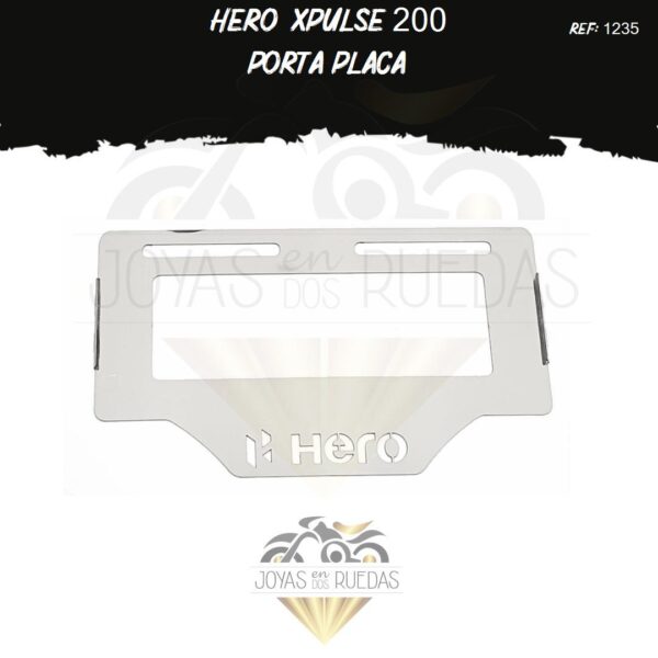 parte Hero Xpulse 200 portaplaca