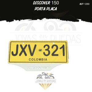 accesorios Discover 150 portaplaca