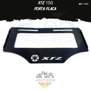 accesorio XTZ 150 portaplaca