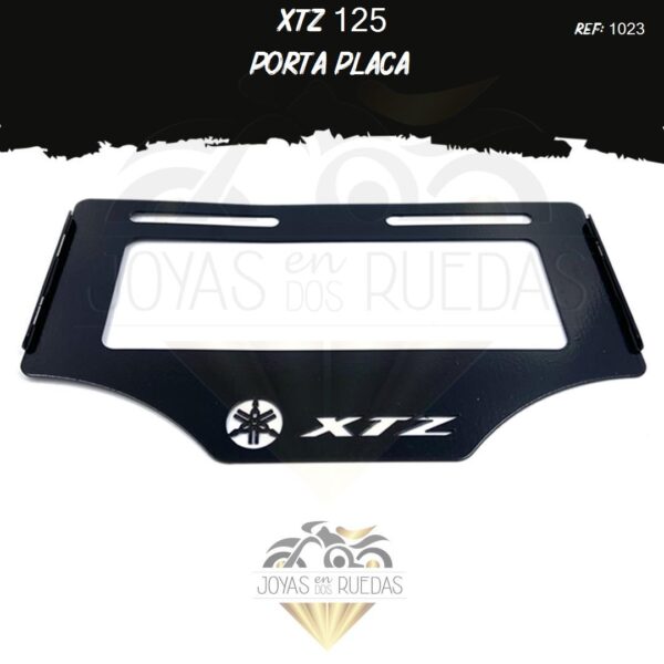 articulos XTZ 125 portaplaca