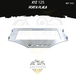 XTZ 125 lujos portaplaca
