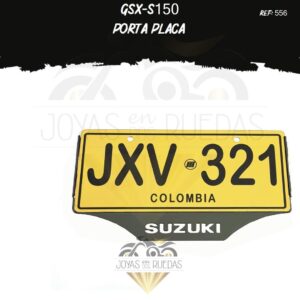 articulos GSX-S150 portaplaca