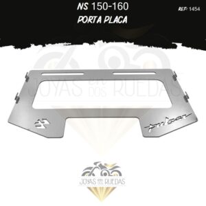 NS 150-160 lujos portaplaca