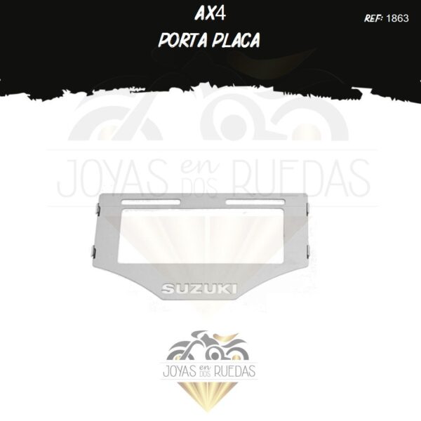 piezas AX4 portaplaca