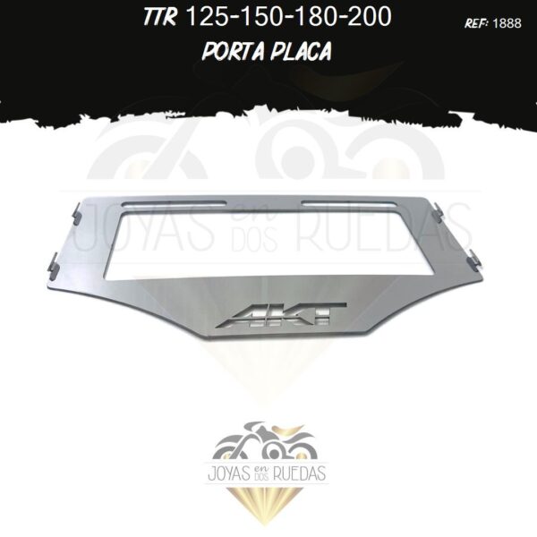 piezas TTR 125-150-180-200 portaplaca