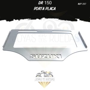 partes DR 150 portaplaca