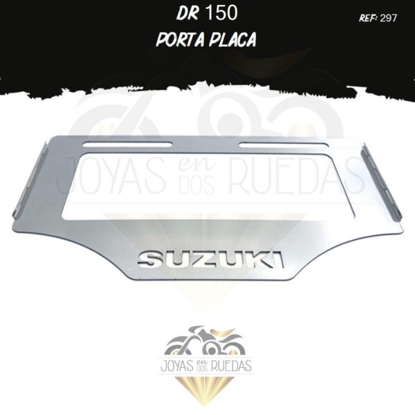 partes DR 150 portaplaca