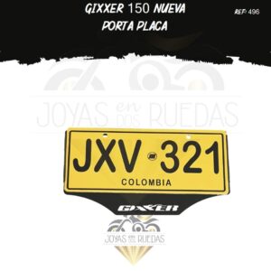 articulos Gixxer 150 nueva portaplaca
