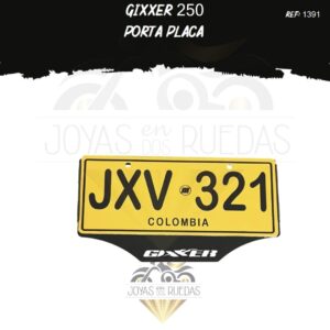 articulos Gixxer 250 portaplaca