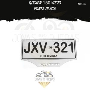 accesorios Gixxer 150 viejo portaplaca