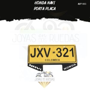 articulos Honda Navi portaplaca