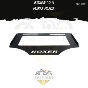 moto Boxer 125 portaplaca