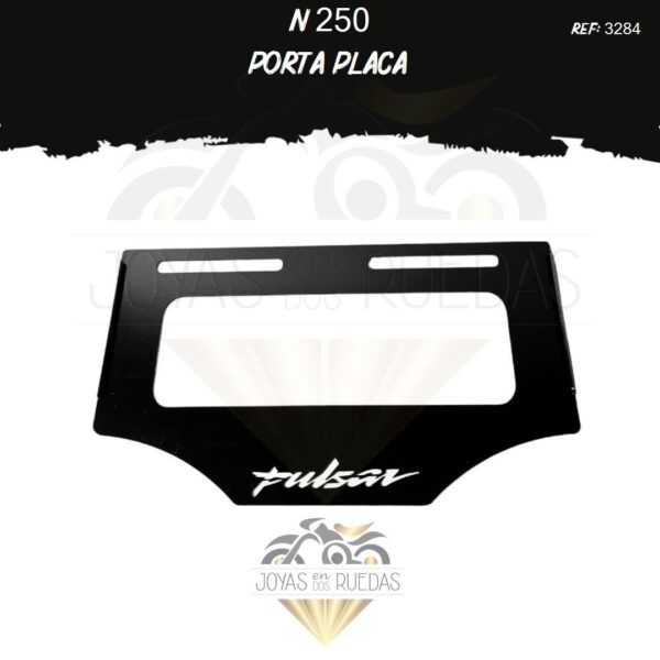 parte N 250 portaplaca
