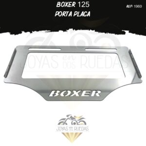 portaplaca articulo Boxer 125