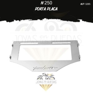 accesorios N 250 portaplaca