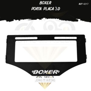 accesorios Boxer portaplaca 3D