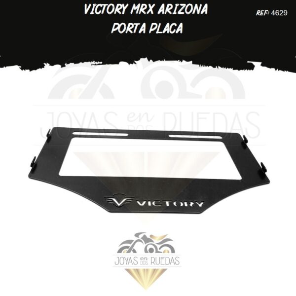 moto Victory MRX Arizona portaplaca
