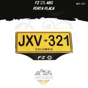 accesorio FZ 25 ABS portaplaca