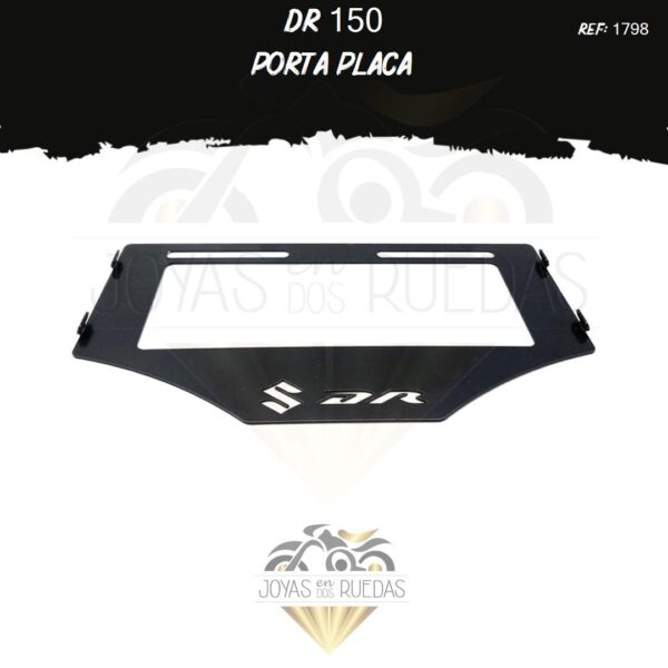 portaplaca articulo DR 150