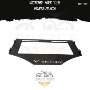motos Victory MRX 125 portaplaca