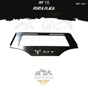 moto MT 15 portaplaca