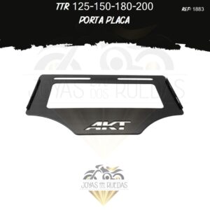 lujo TTR 125-150-180-200 portaplaca