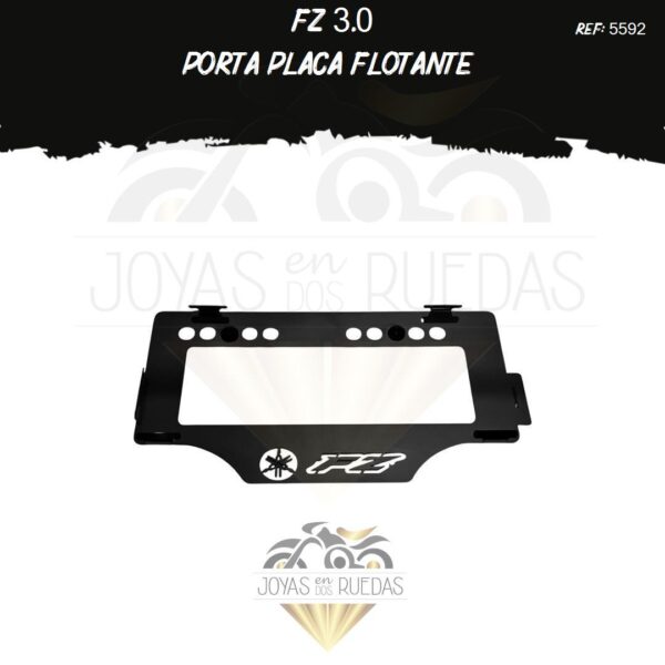 portaplaca flotante articulo FZ 3.0