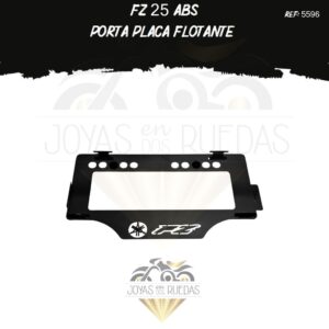 articulos FZ 25 ABS portaplaca flotante