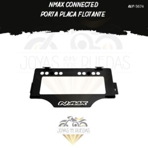 moto Nmax Connected portaplaca flotante