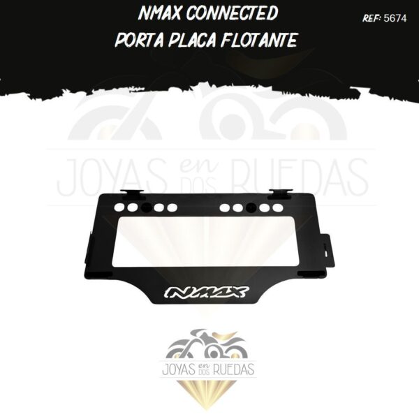 moto Nmax Connected portaplaca flotante