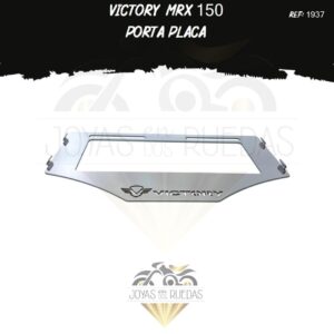 motos Victory MRX 150 portaplaca