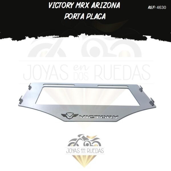 moto Victory MRX Arizona portaplaca