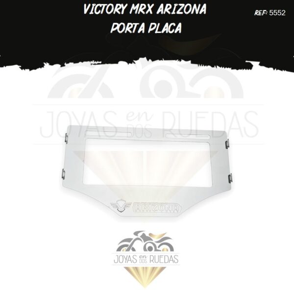 articulos Victory MRX Arizona portaplaca