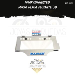 Nmax Connected lujos portaplaca flotante 3D