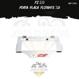 articulos FZ 2.0 portaplaca flotante 3D
