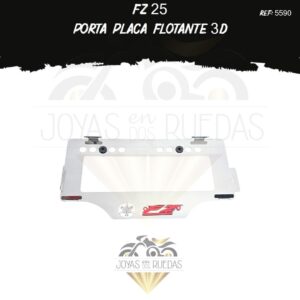 lujo FZ 25 portaplaca flotante 3D