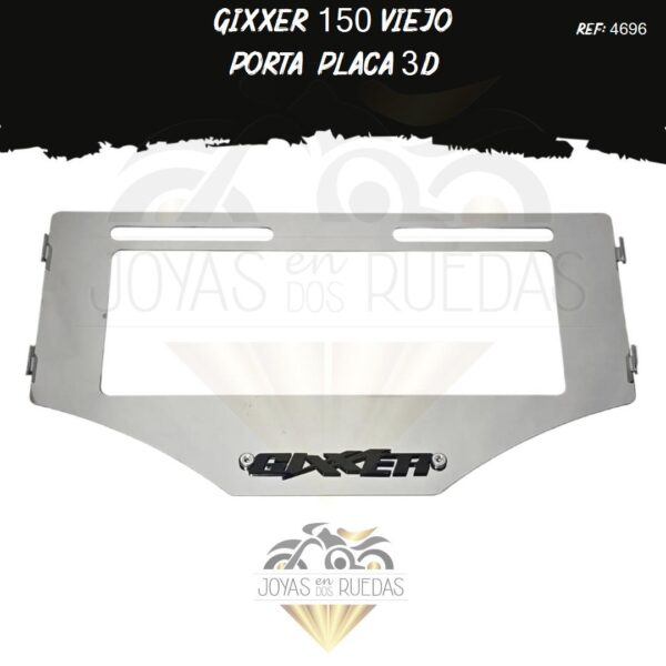 piezas Gixxer 150 viejo portaplaca 3D