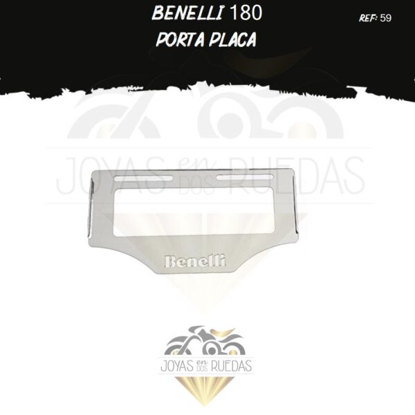 articulos Benelli 180 portaplaca