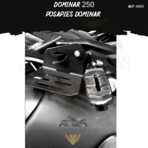 partes Dominar 250 posapies dominar