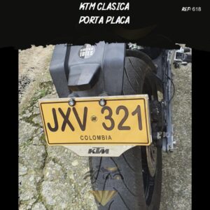 accesorio KTM clasica portaplaca