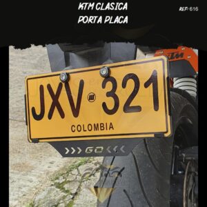 articulos KTM clasica portaplaca