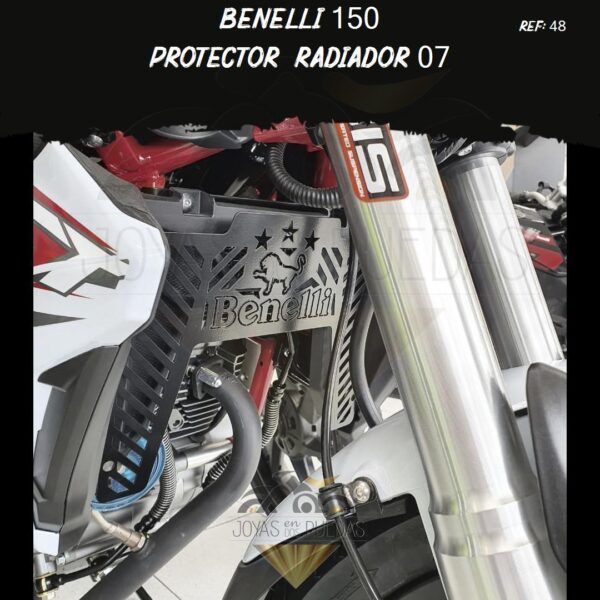 Benelli 150 lujos protector radiador