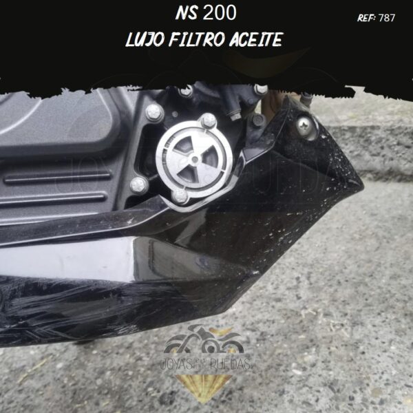 partes NS 200 Lujo filtro aceite