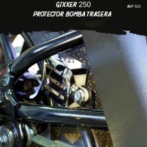 parte Gixxer 250 protector bomba trasera