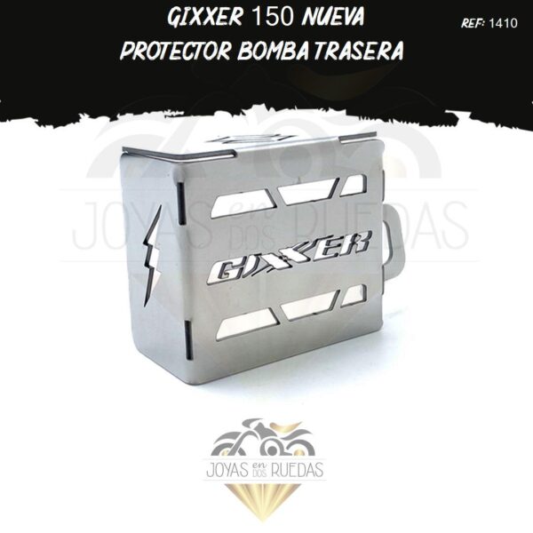 articulos Gixxer 150 nueva protector bomba trasera