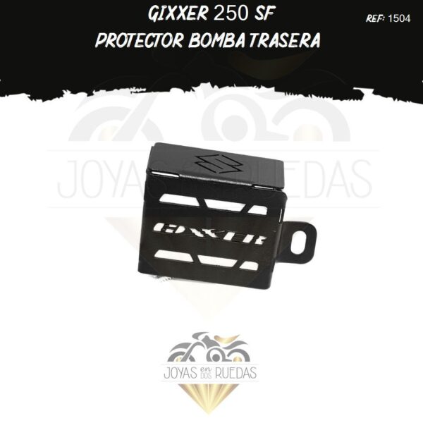 lujo Gixxer 250 sf protector bomba trasera