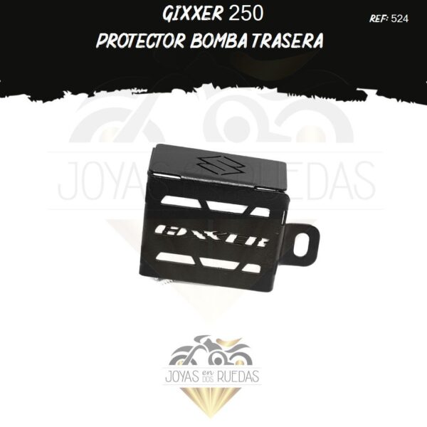 lujo Gixxer 250 protector bomba trasera