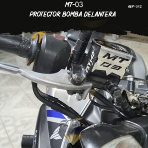 moto MT-03 protector bomba delantera